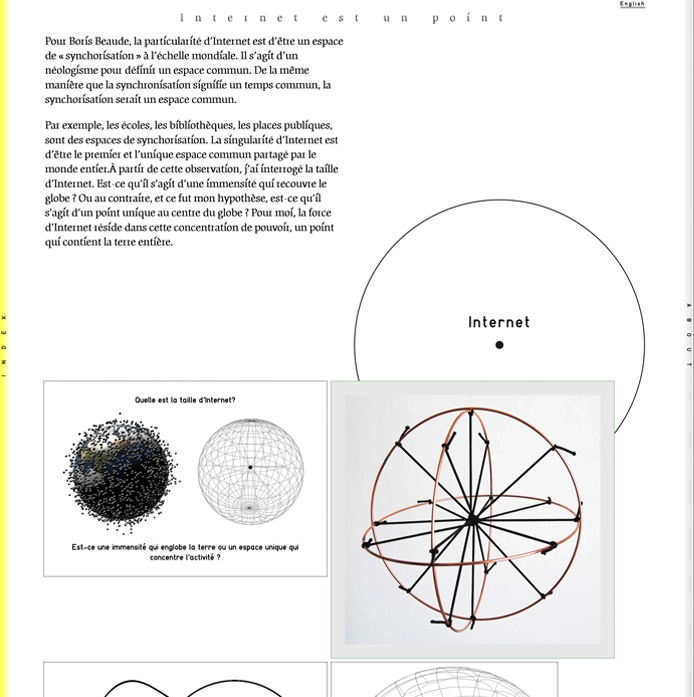Critical Atlas of Internet - Louise Drulhe, 2015