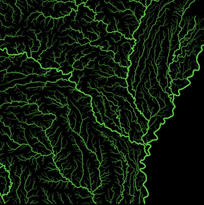 Carte hydrographique - Robert Szucs, depuis 2016
