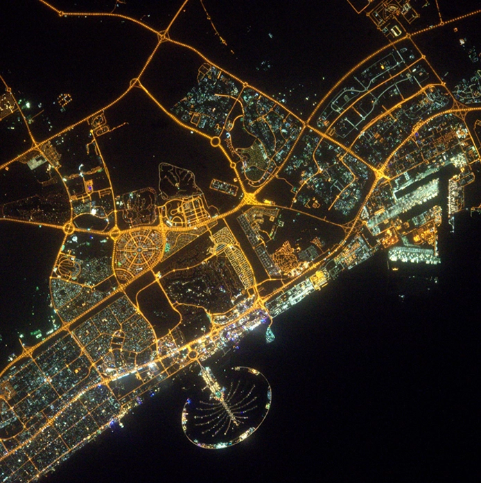 Les cartes noctures citadines - National Aeronautics and Space Administration