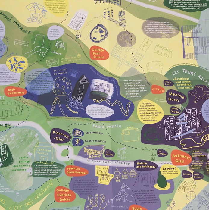 Cartographie sensible - Ne Rougissez Pas, 2022