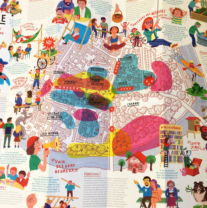Cartographie sensible - Quentin Lefèvre, 2021