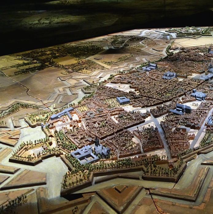 Plan-relief - Lille, 1740-1743
