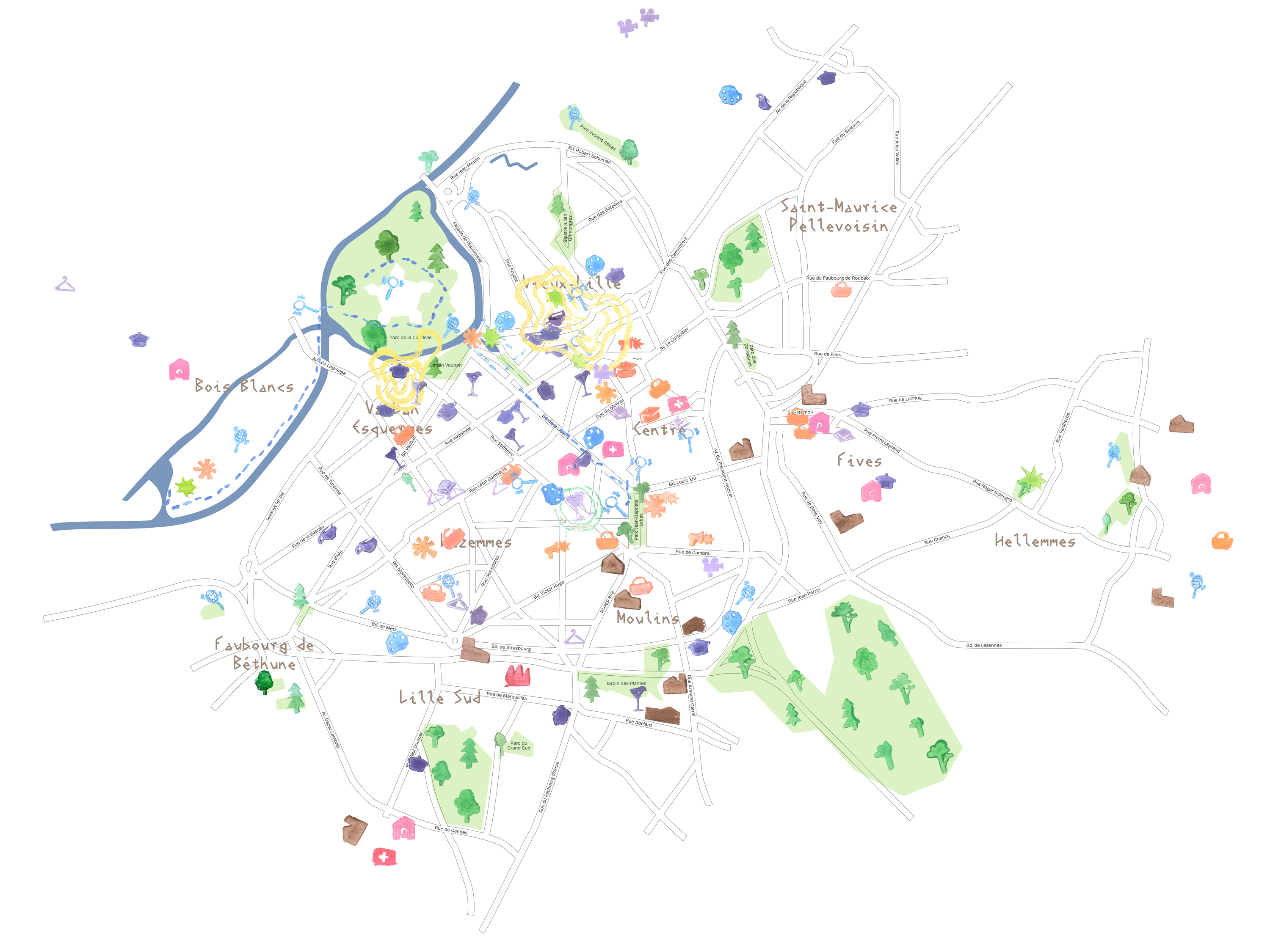 Carte — Le Péchoux Salomé