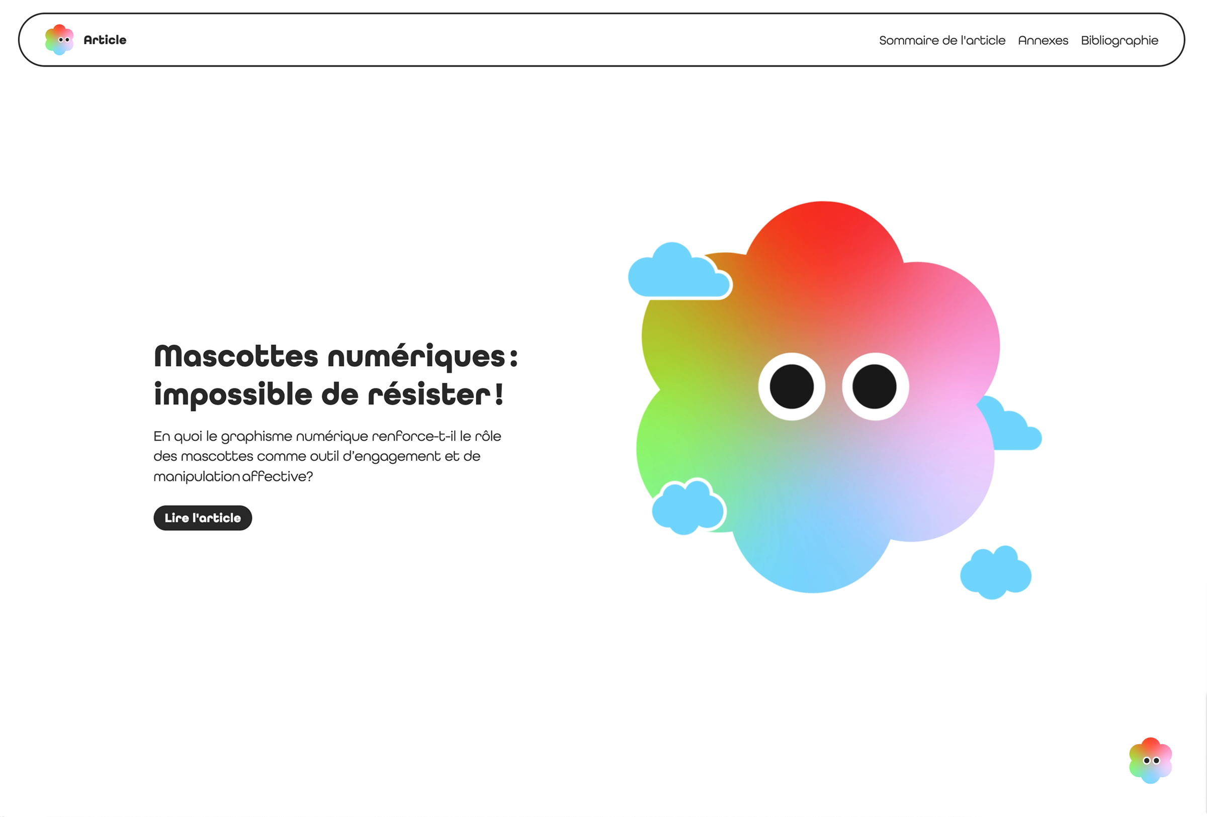 le mémoire et le projet en ligne de julie dos santos ferreira