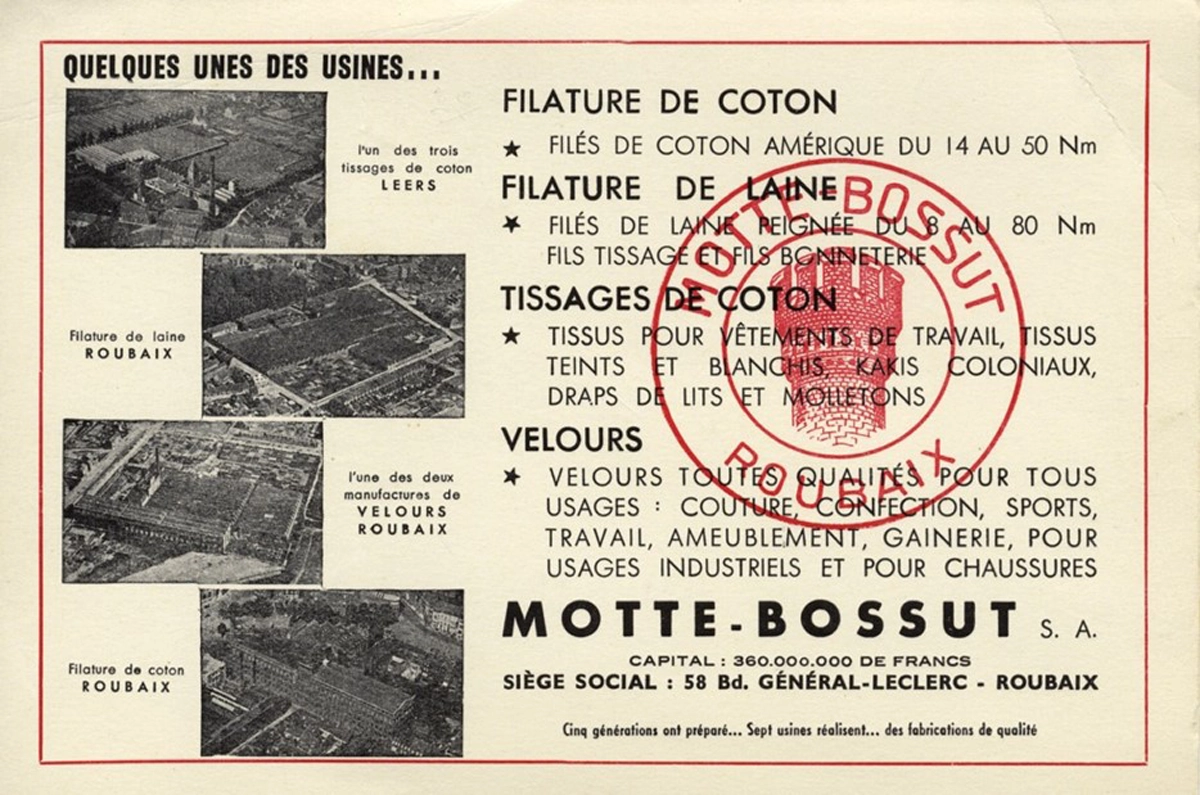 le tampon affiche une variation typographique, plus contemporaine, et des cercles concentriques… vers 1950